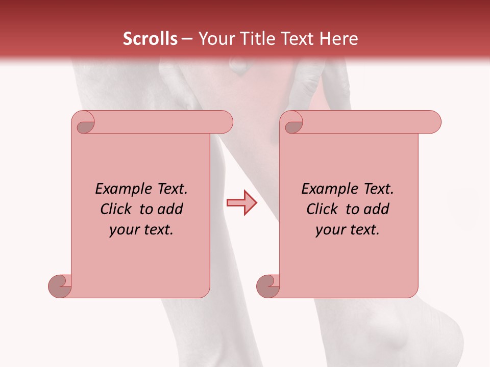 Square Modern House PowerPoint Template