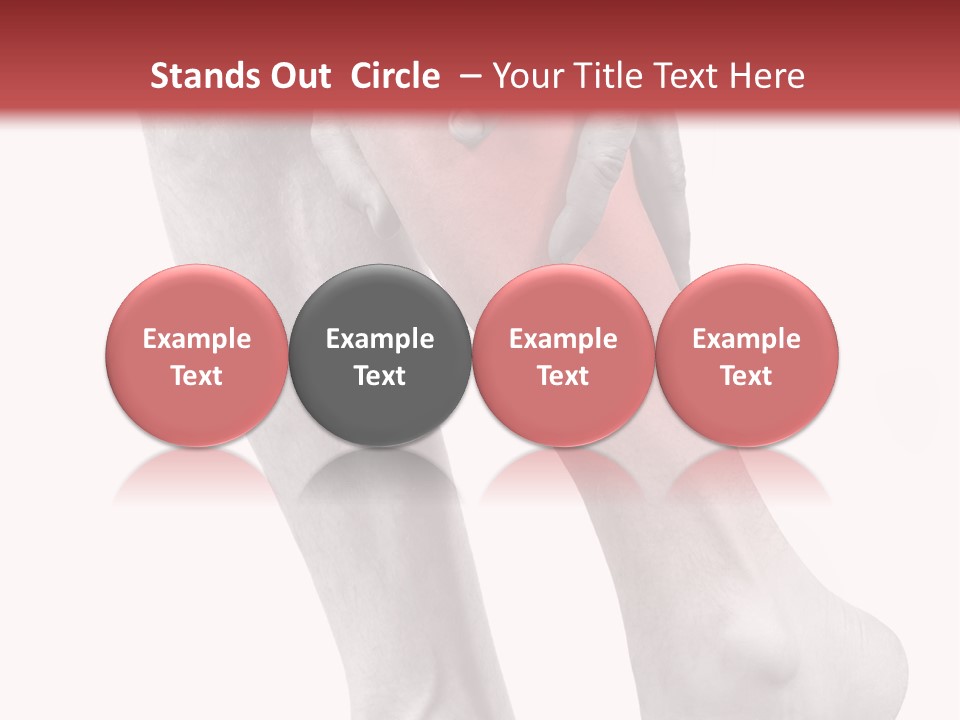 Square Modern House PowerPoint Template