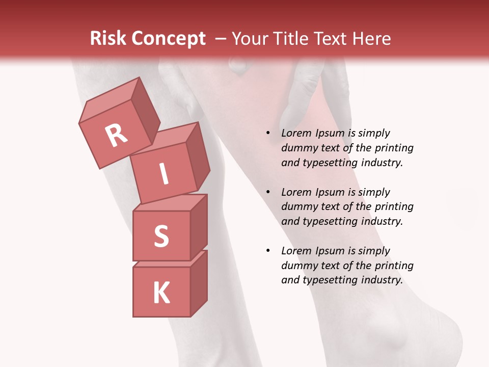 Square Modern House PowerPoint Template