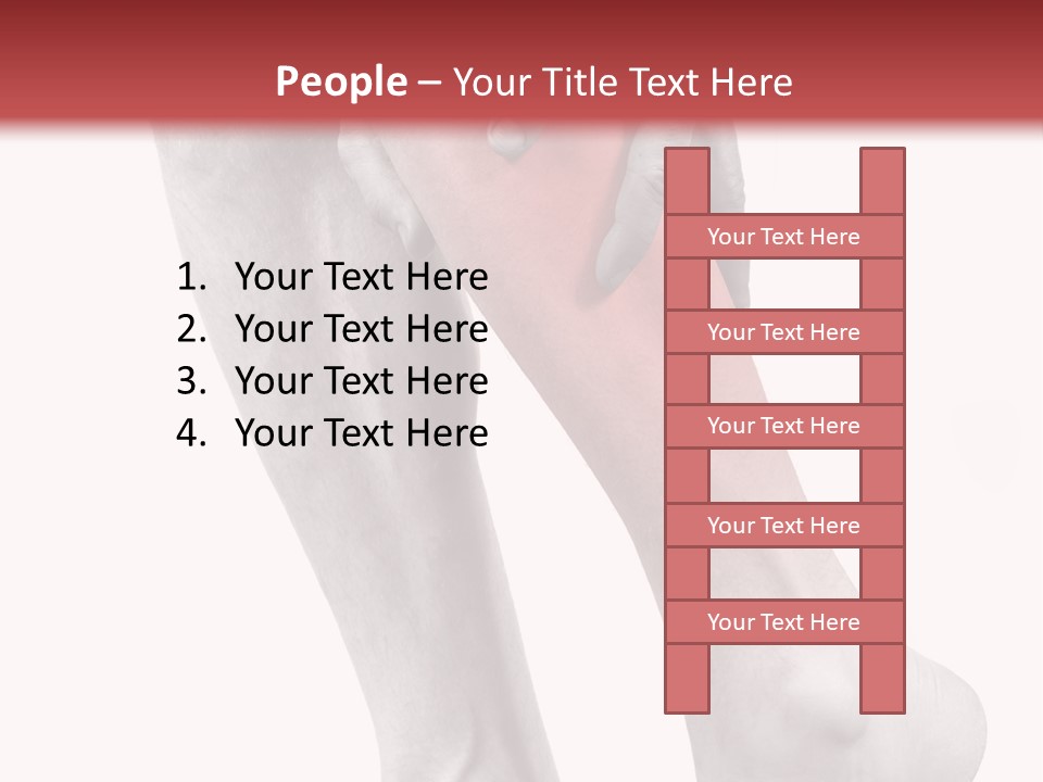 Square Modern House PowerPoint Template