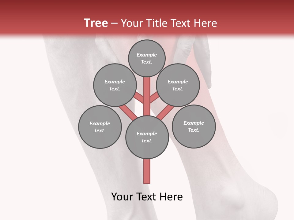 Square Modern House PowerPoint Template