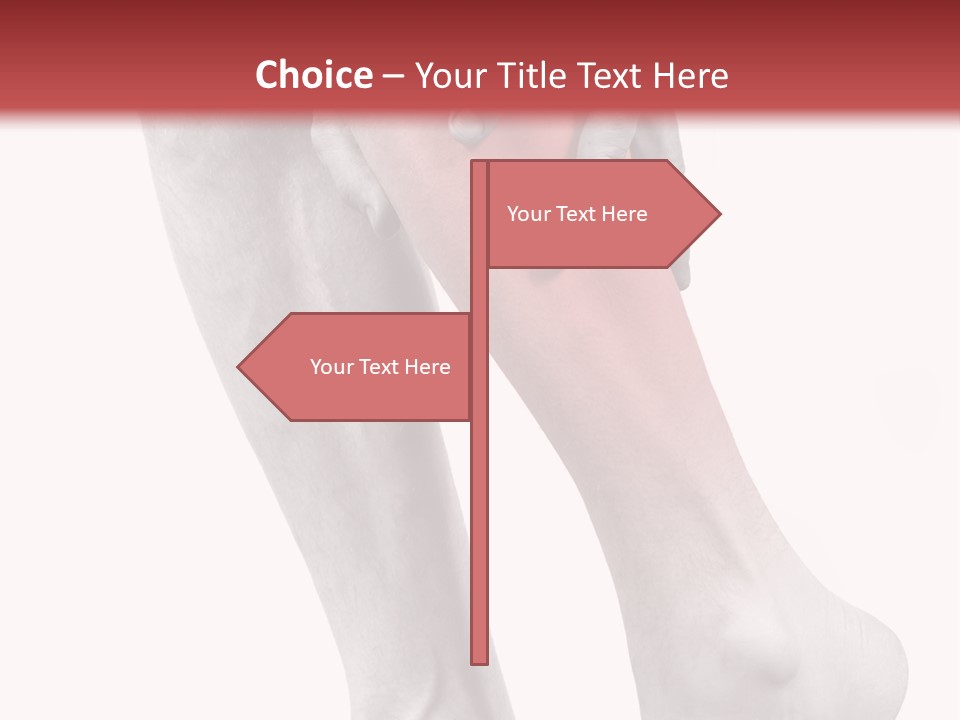 Square Modern House PowerPoint Template