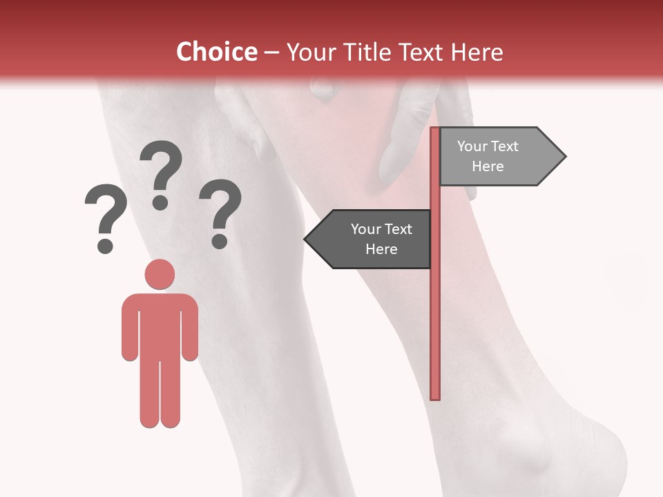 Square Modern House PowerPoint Template