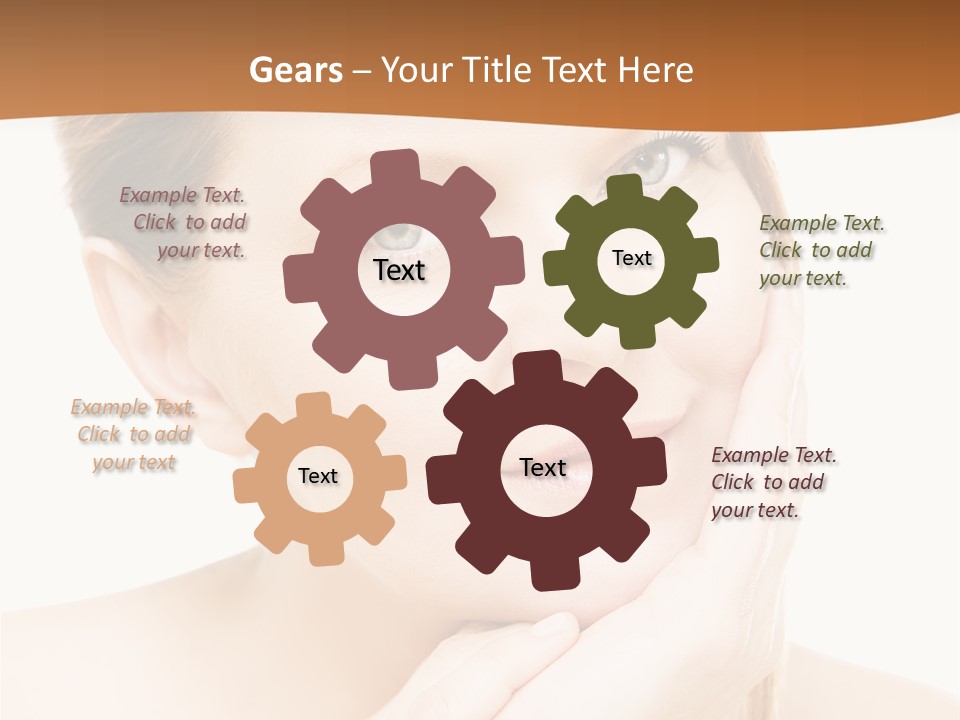 Building Global Sphere PowerPoint Template