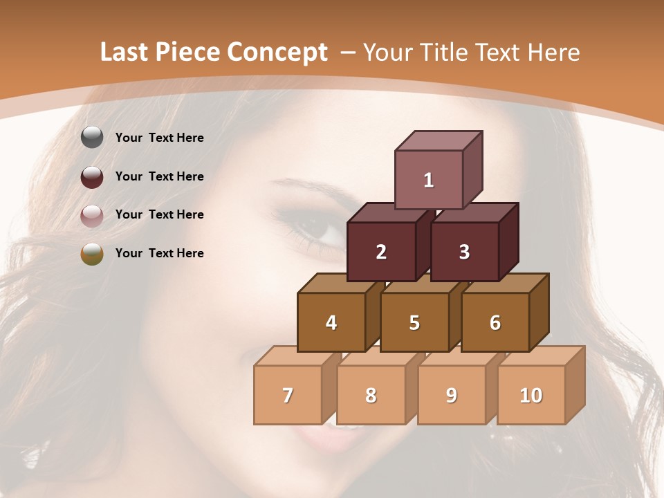 Skyscraper Sphere Building PowerPoint Template