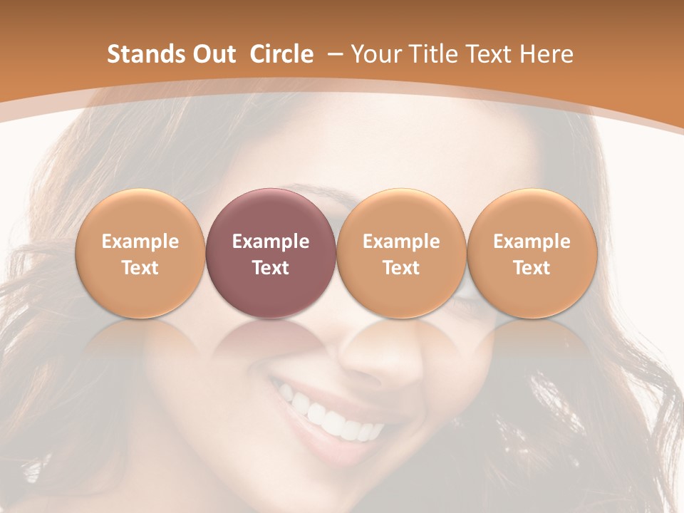 Skyscraper Sphere Building PowerPoint Template