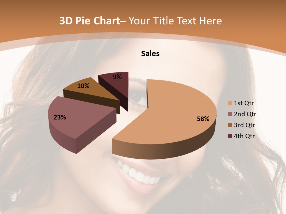 Skyscraper Sphere Building PowerPoint Template
