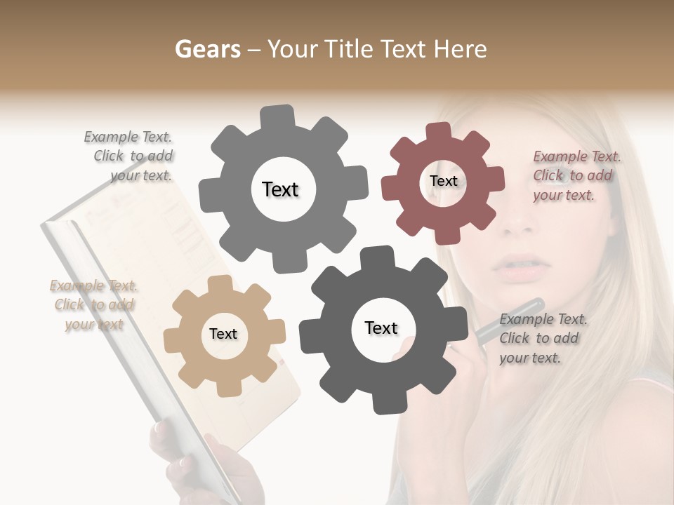 Graphic Illustration Structure PowerPoint Template