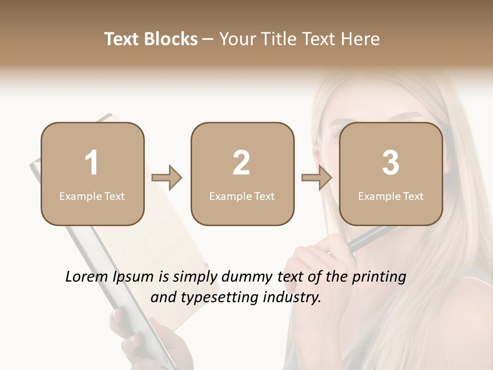 Graphic Illustration Structure PowerPoint Template