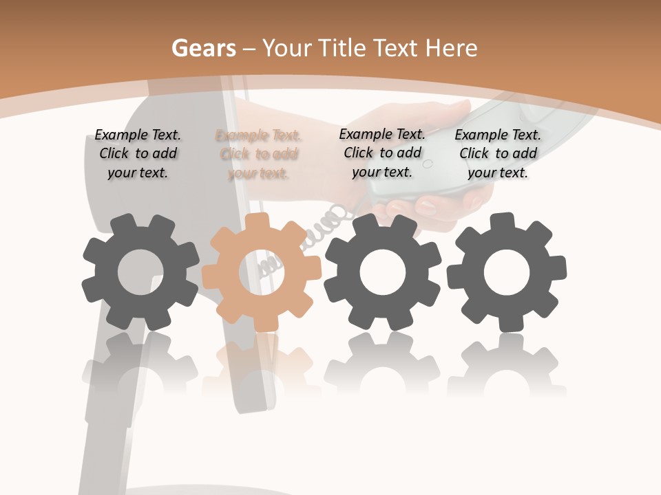 Graphic Metropolis View PowerPoint Template