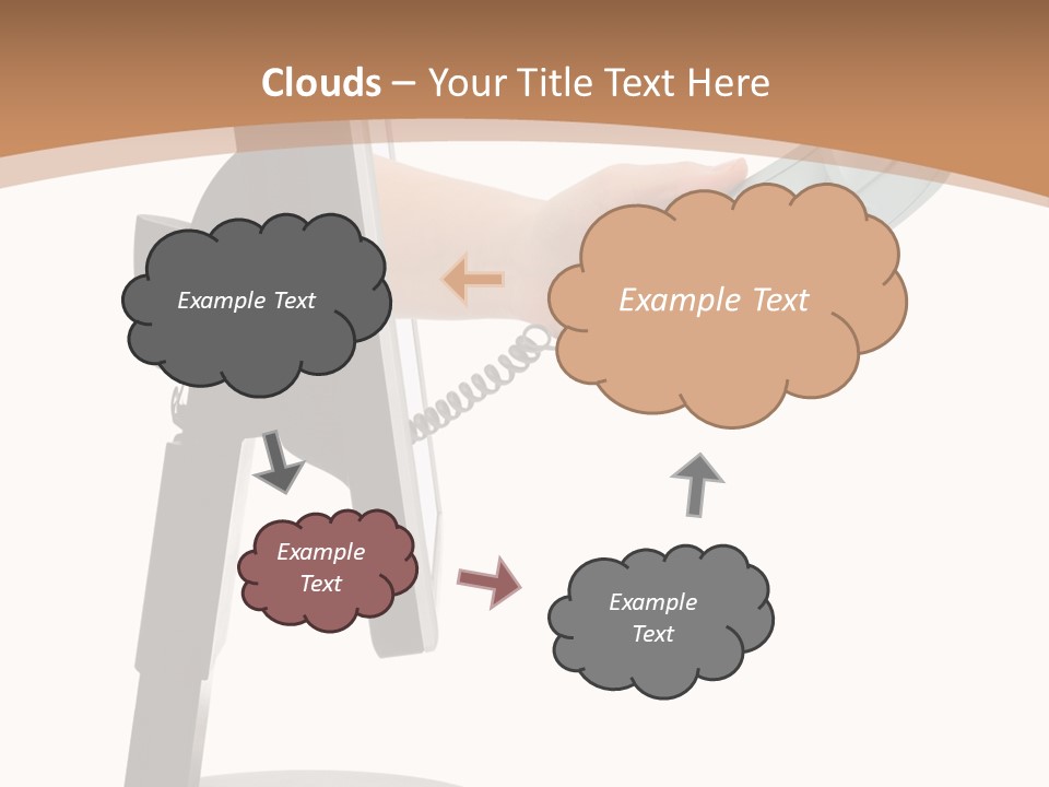 Graphic Metropolis View PowerPoint Template