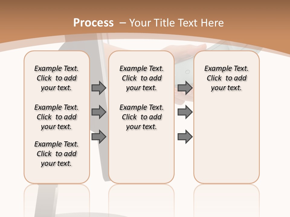 Graphic Metropolis View PowerPoint Template