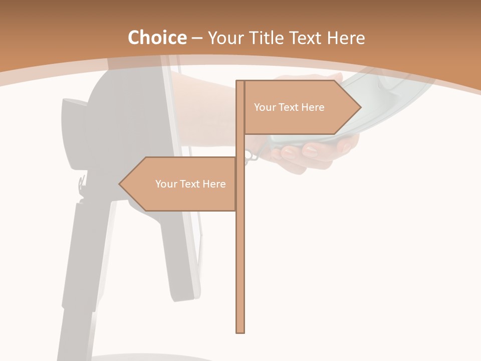 Graphic Metropolis View PowerPoint Template