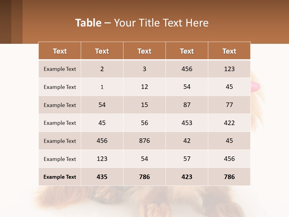 Globe Ball Illustration PowerPoint Template