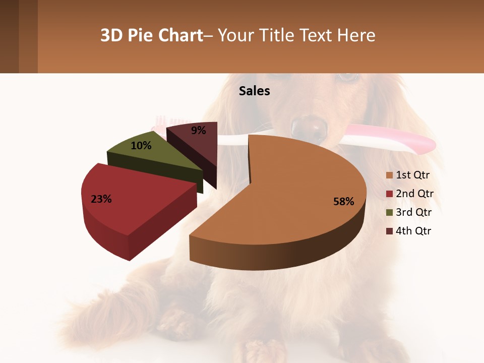 Globe Ball Illustration PowerPoint Template