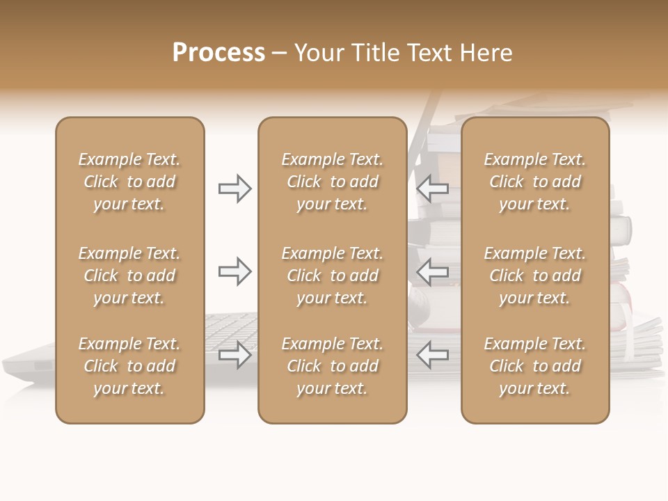 Cube Construction Architecture PowerPoint Template