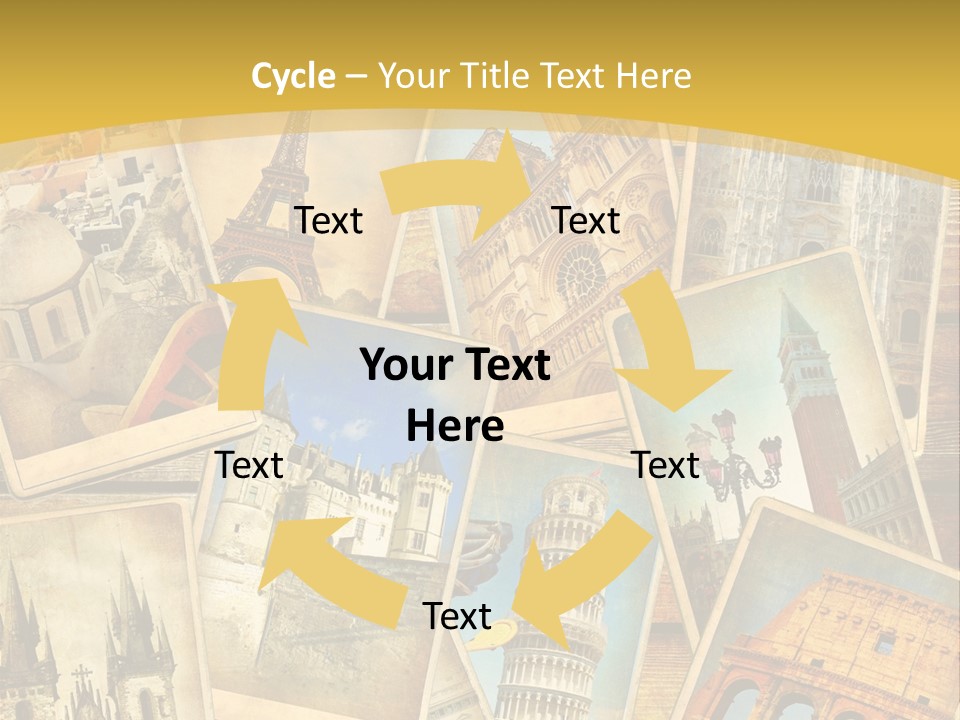Global Light Ball PowerPoint Template