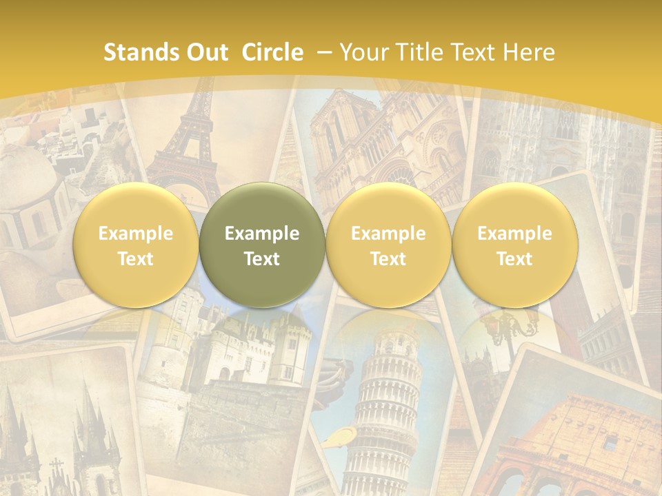 Global Light Ball PowerPoint Template