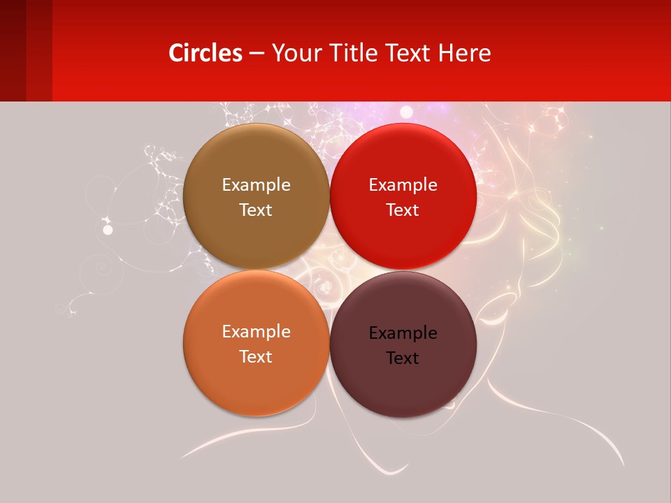 Ball Render House PowerPoint Template