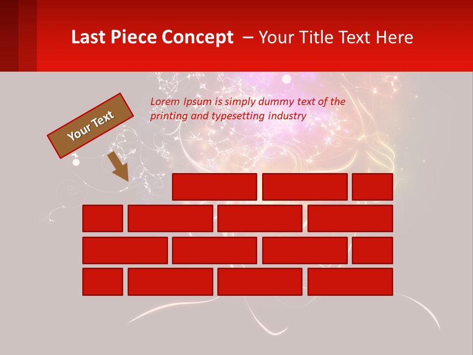 Ball Render House PowerPoint Template