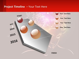 Ball Render House PowerPoint Template