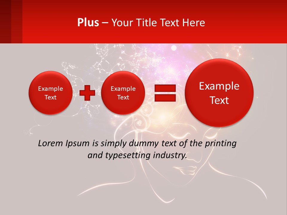 Ball Render House PowerPoint Template