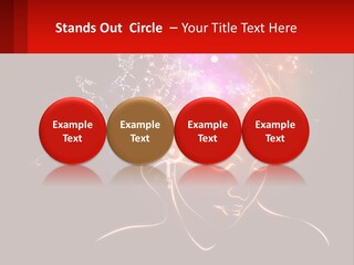Ball Render House PowerPoint Template