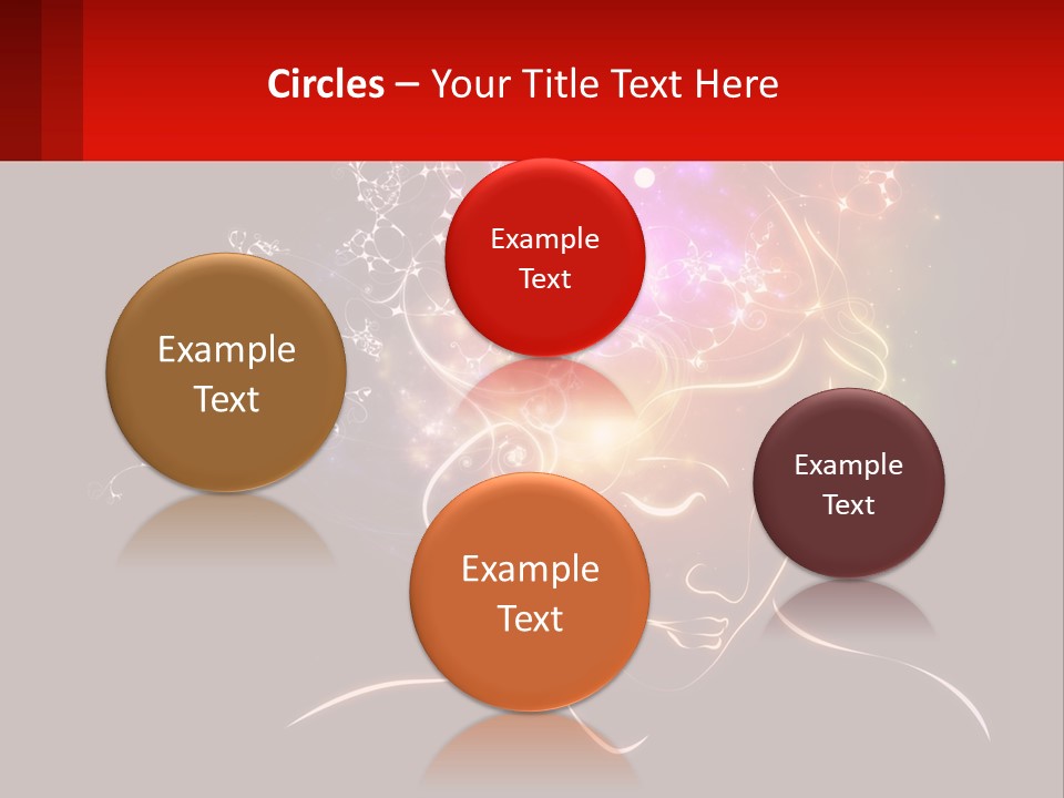Ball Render House PowerPoint Template