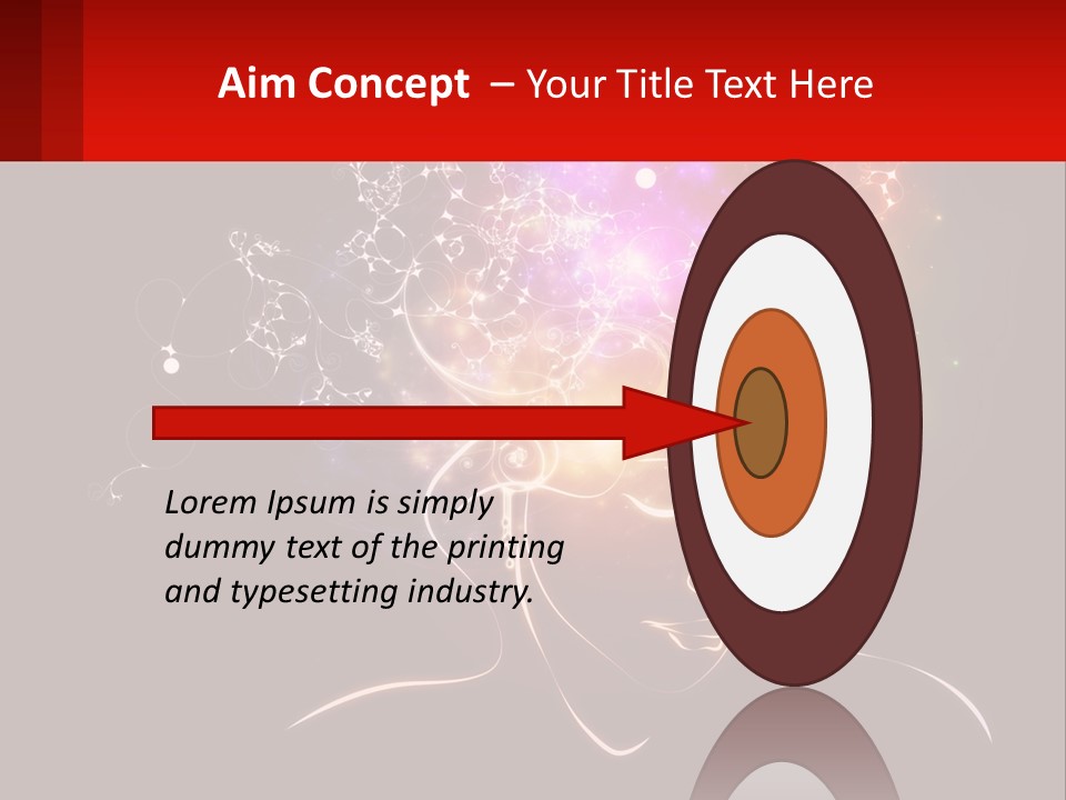 Ball Render House PowerPoint Template