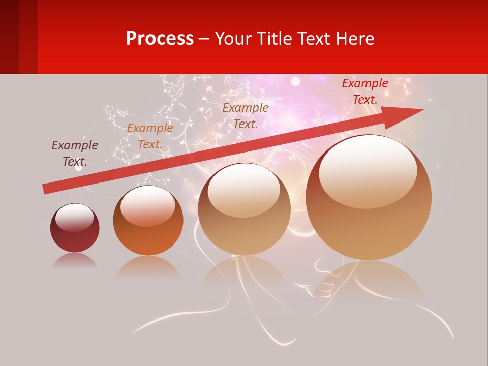 Ball Render House PowerPoint Template