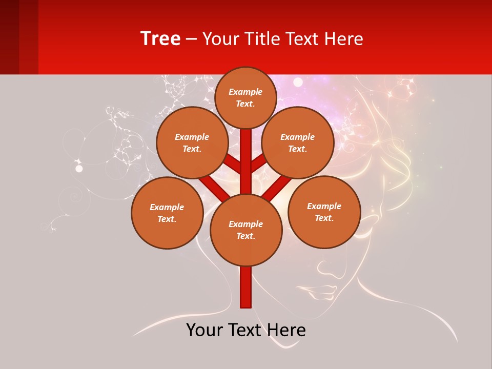 Ball Render House PowerPoint Template
