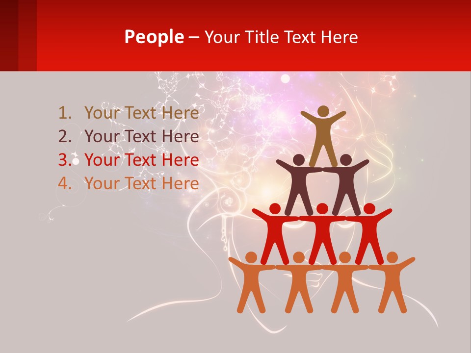 Ball Render House PowerPoint Template