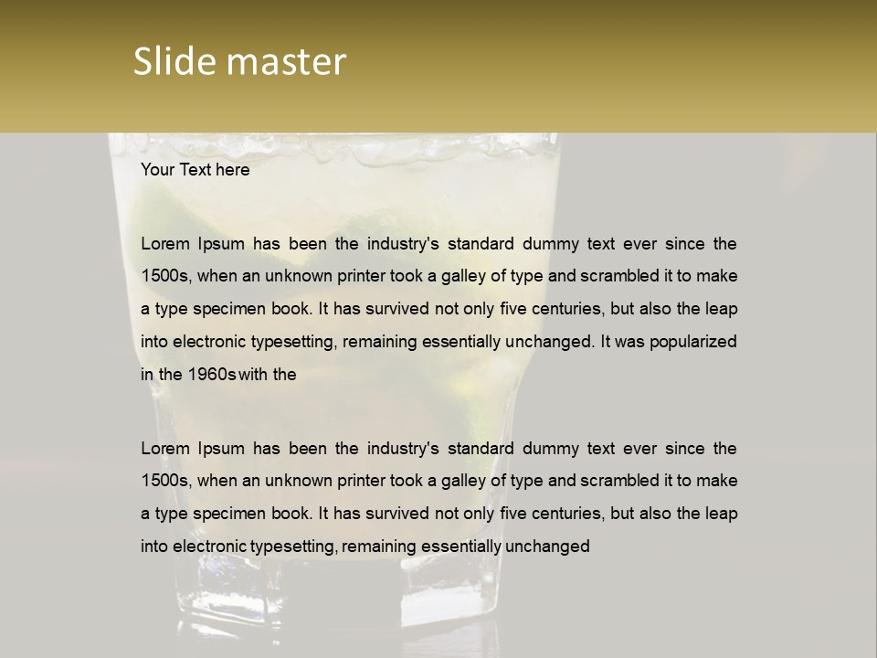 Tall View Background PowerPoint Template