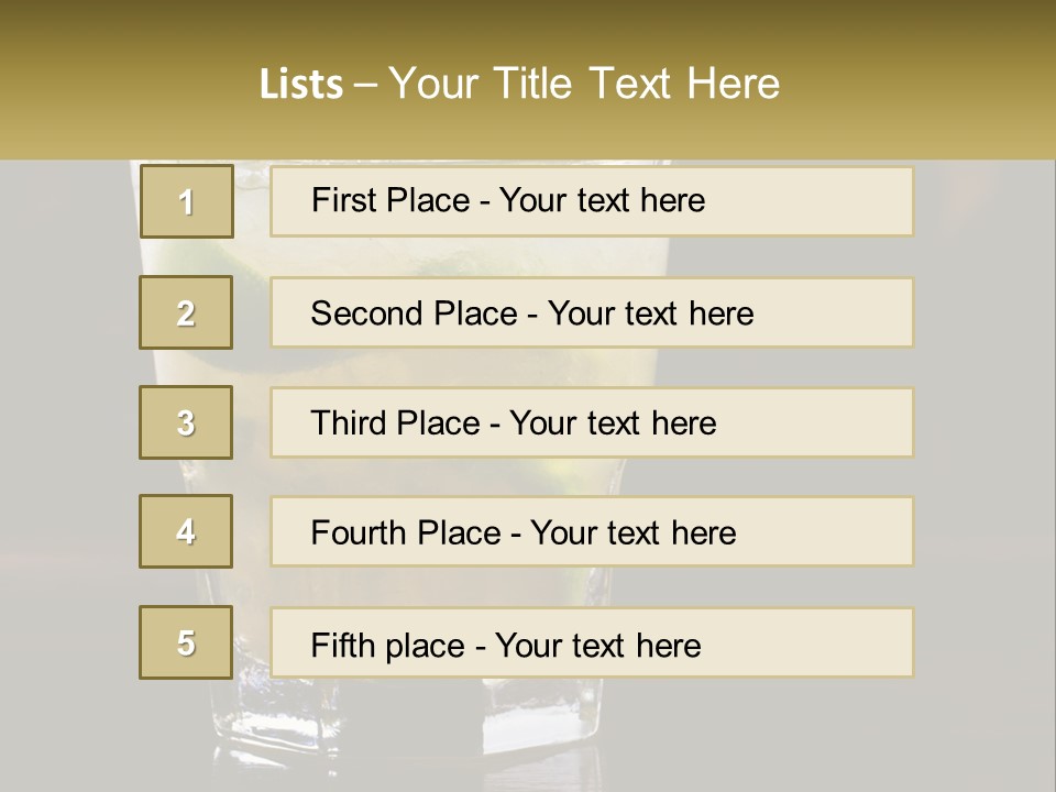 Tall View Background PowerPoint Template