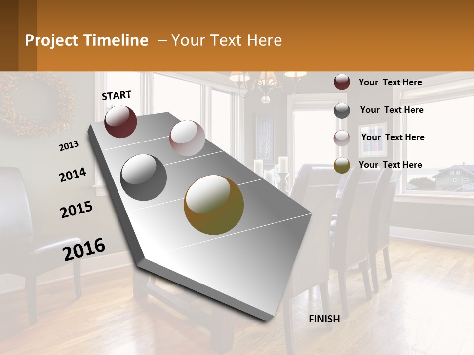 Architect Globe Earth PowerPoint Template