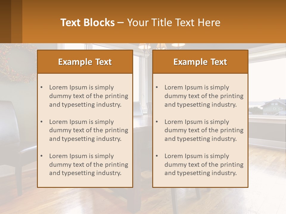 Architect Globe Earth PowerPoint Template