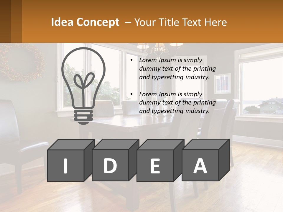 Architect Globe Earth PowerPoint Template