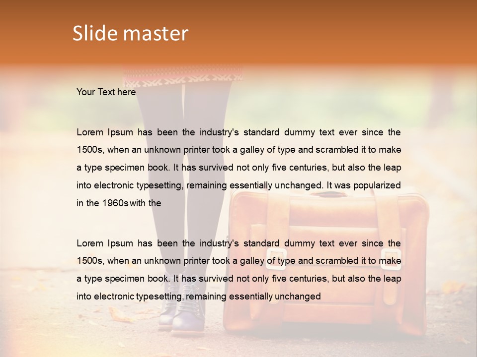 Earth House Abstract PowerPoint Template