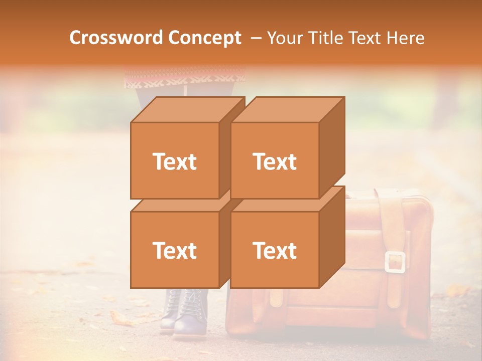 Earth House Abstract PowerPoint Template