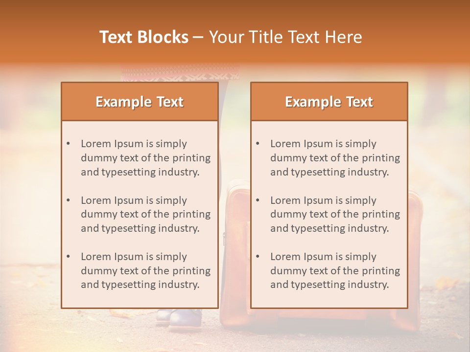 Earth House Abstract PowerPoint Template