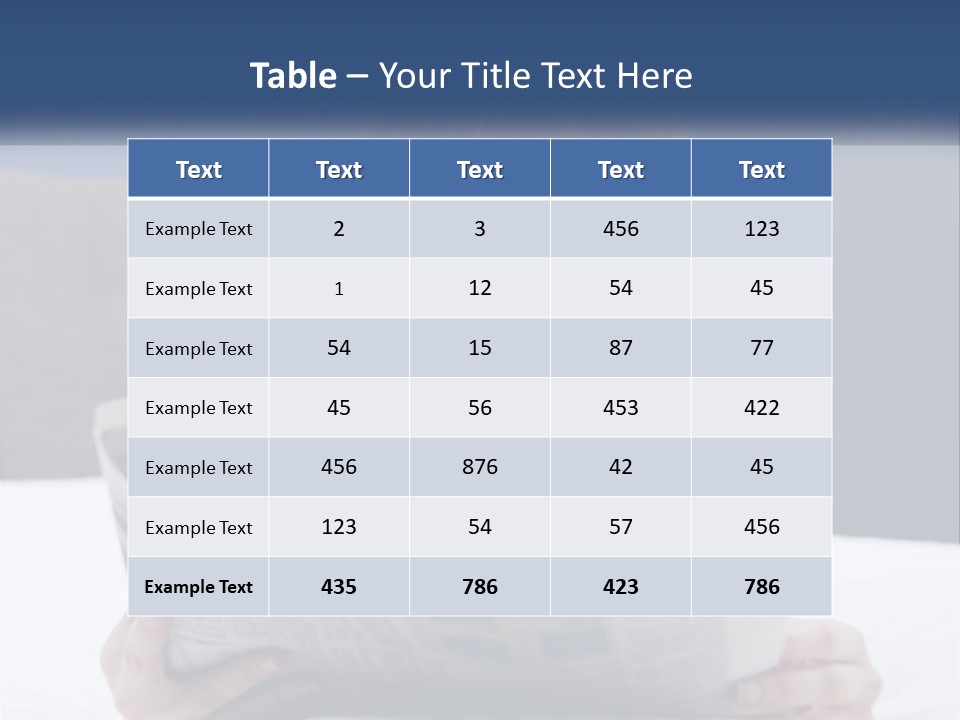 Tall Building Background PowerPoint Template
