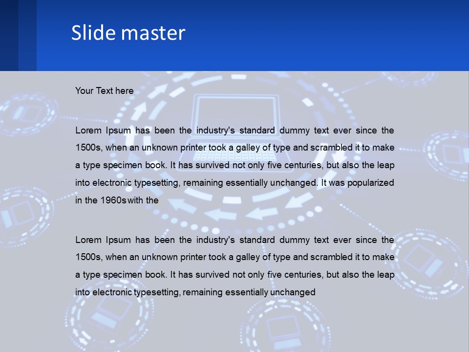 Cityscape Grey Environment PowerPoint Template