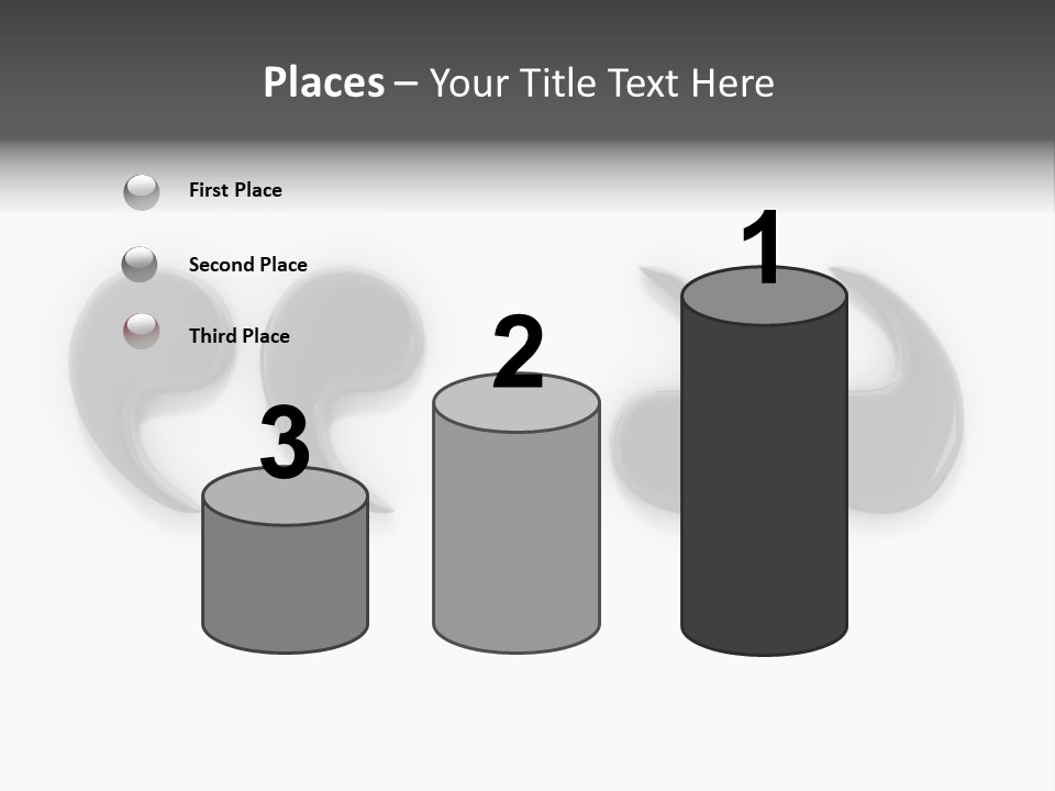 Square Cityscape City PowerPoint Template