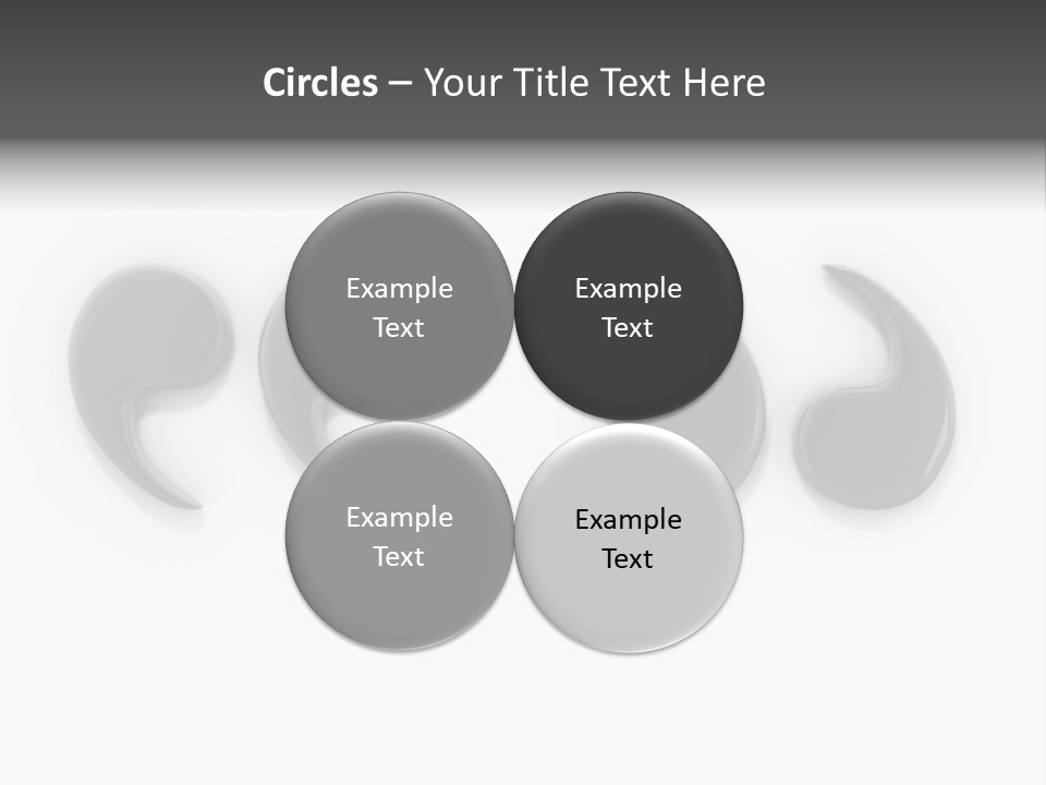 Square Cityscape City PowerPoint Template