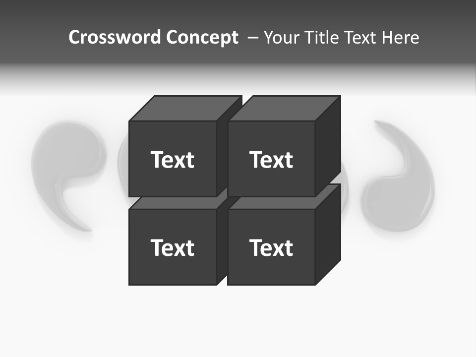 Square Cityscape City PowerPoint Template