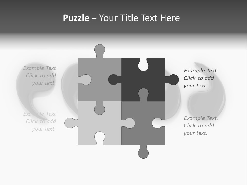 Square Cityscape City PowerPoint Template