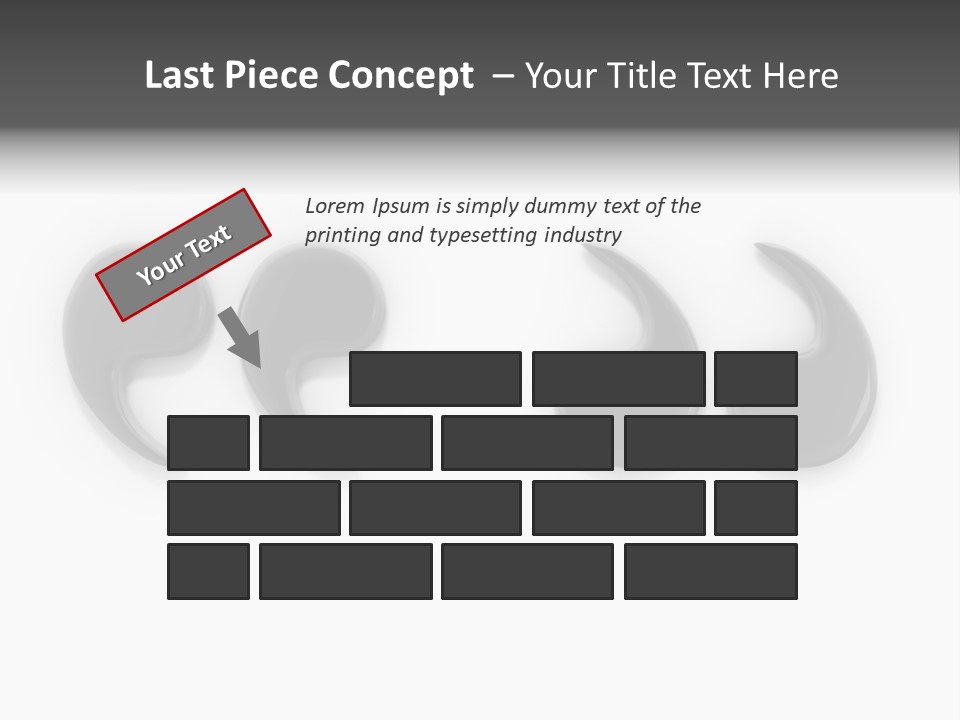 Square Cityscape City PowerPoint Template