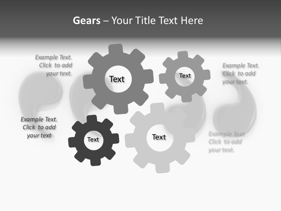 Square Cityscape City PowerPoint Template