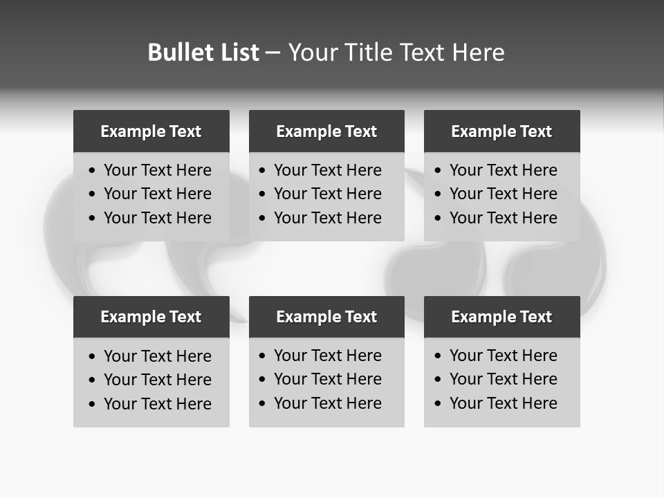 Square Cityscape City PowerPoint Template