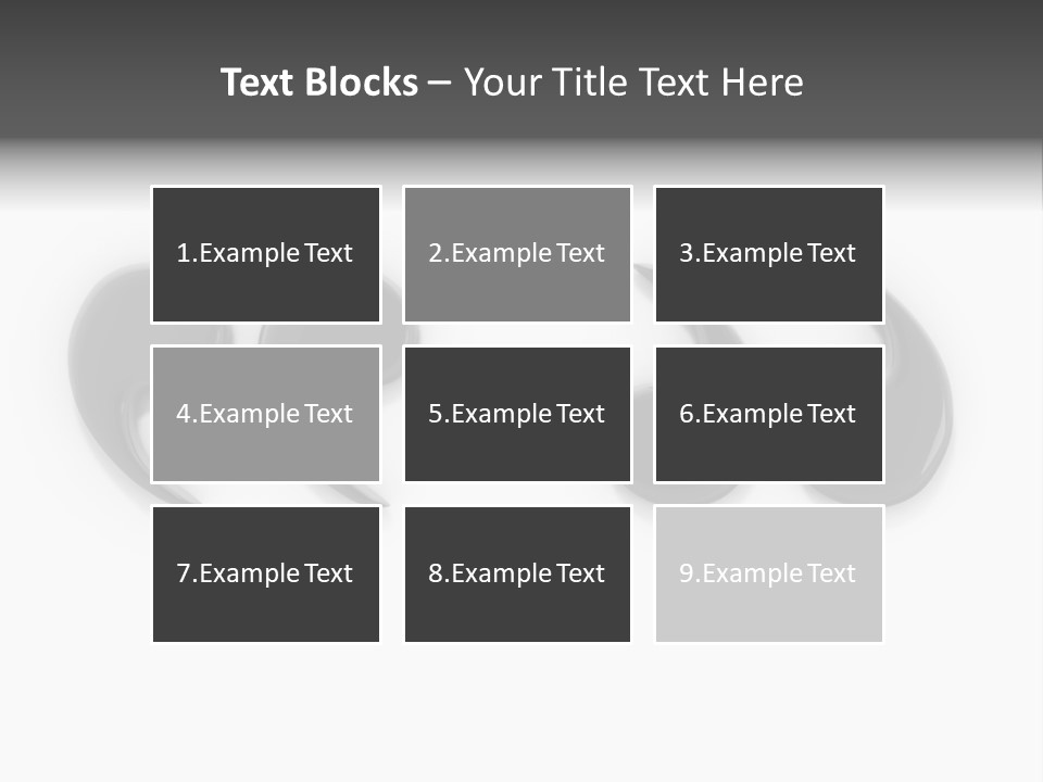 Square Cityscape City PowerPoint Template